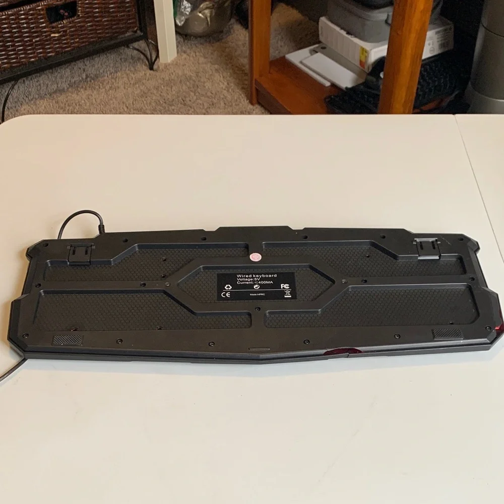 Gaming Keyboard with Red Backlight